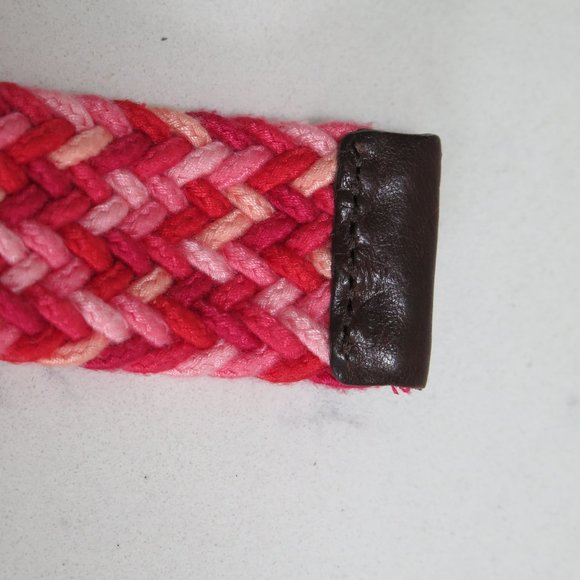 MULTI D-RING WOVEN BRIADED BELT - Picture 4 of 5